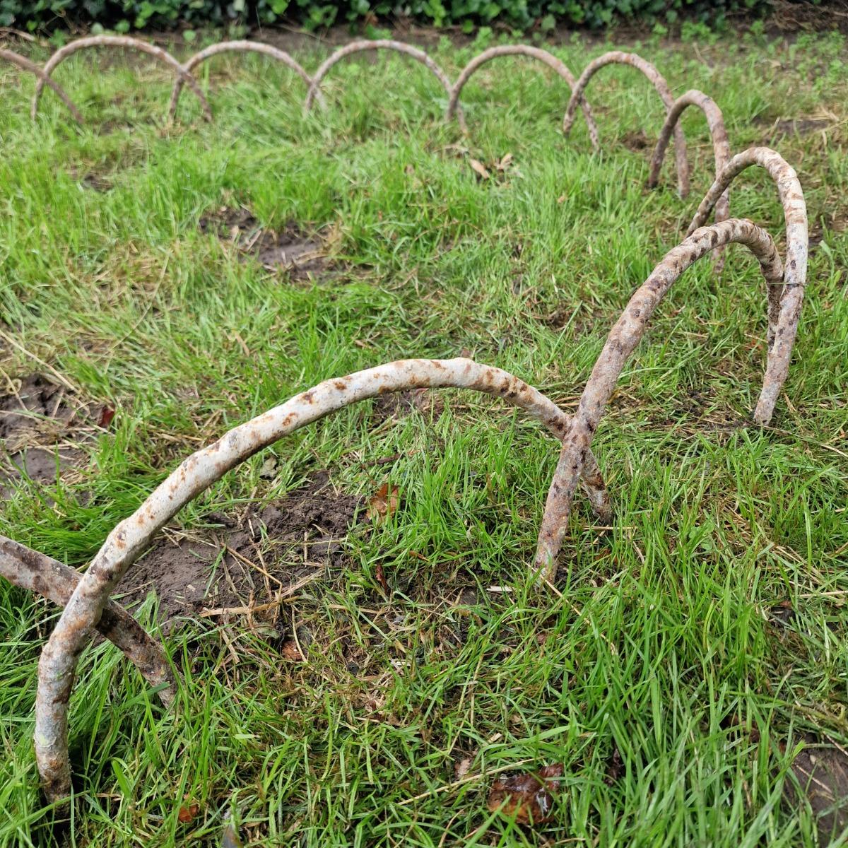 17 faux-bois garden arches