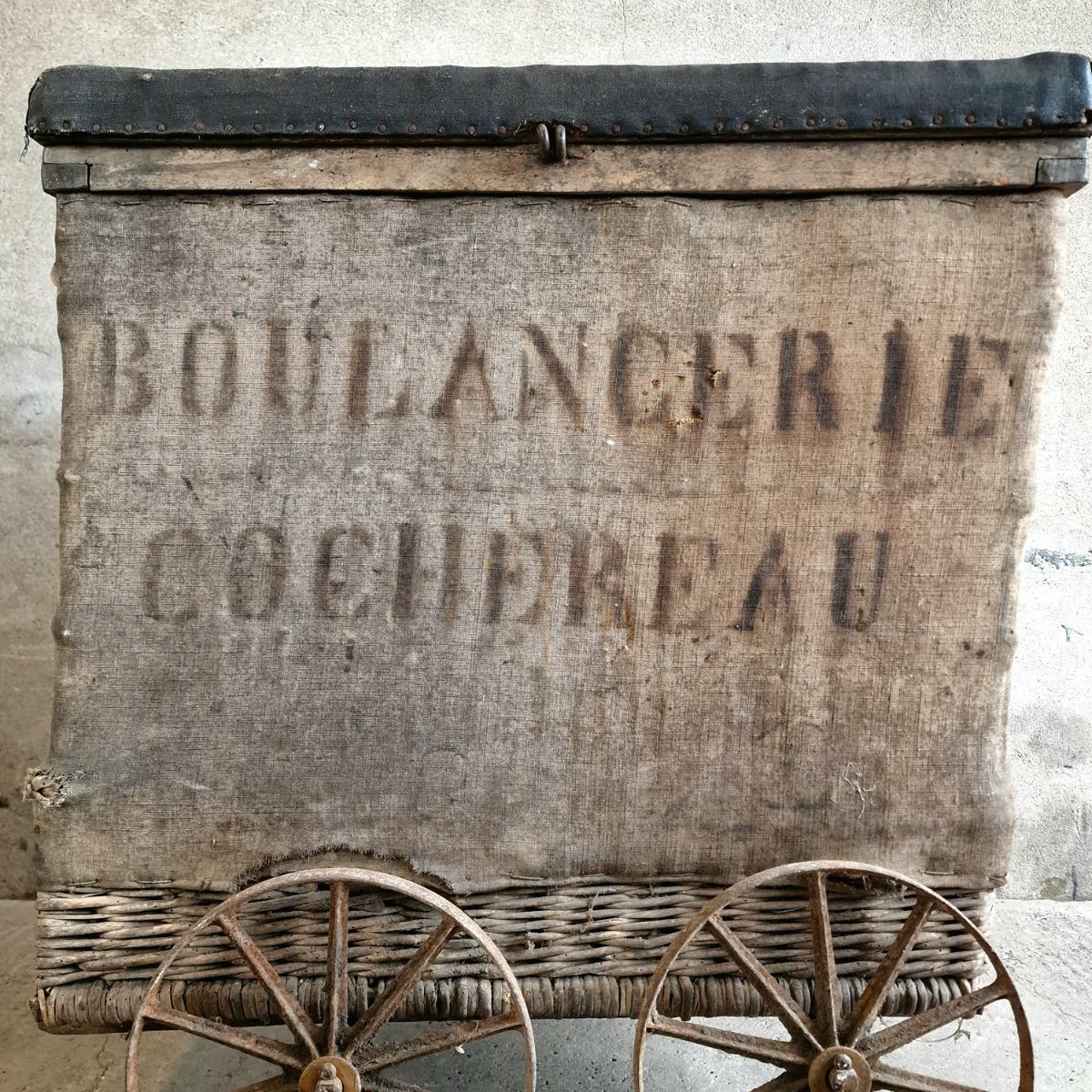 19thC bakery trolley