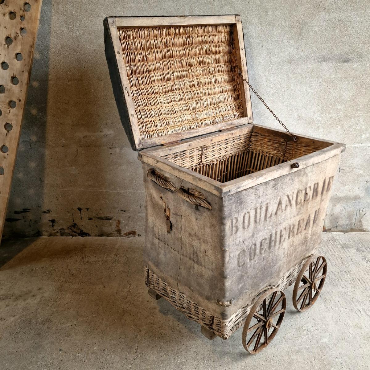 19thC bakery trolley