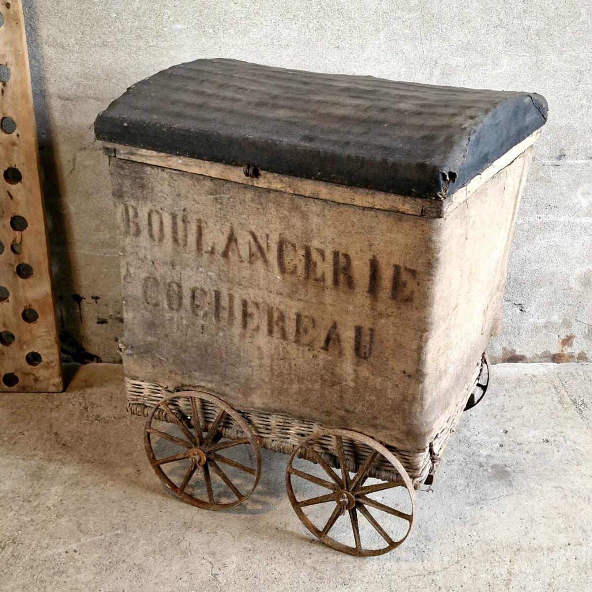 19thC bakery trolley