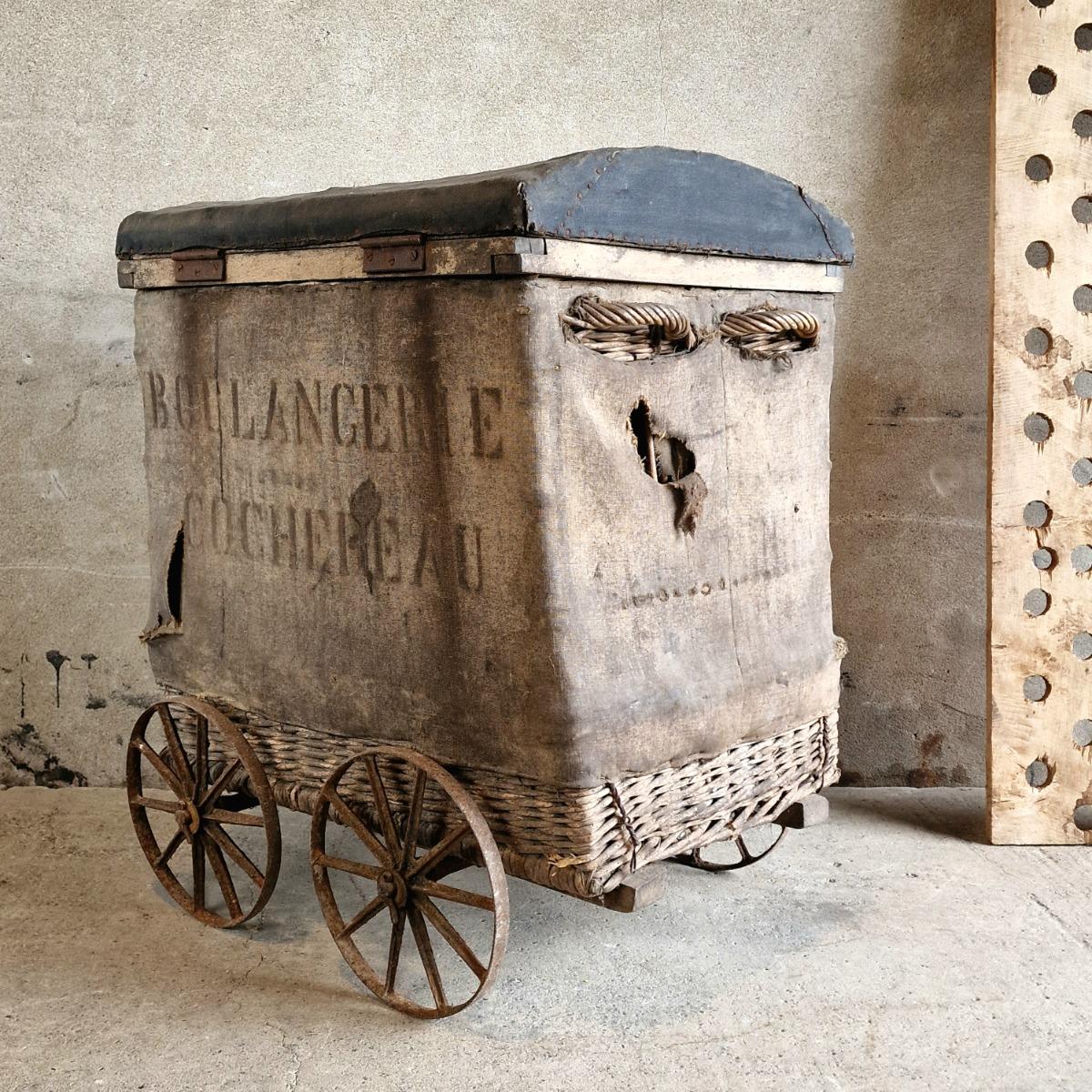 19thC bakery trolley