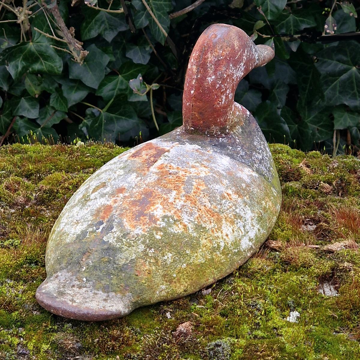 Cast iron duck