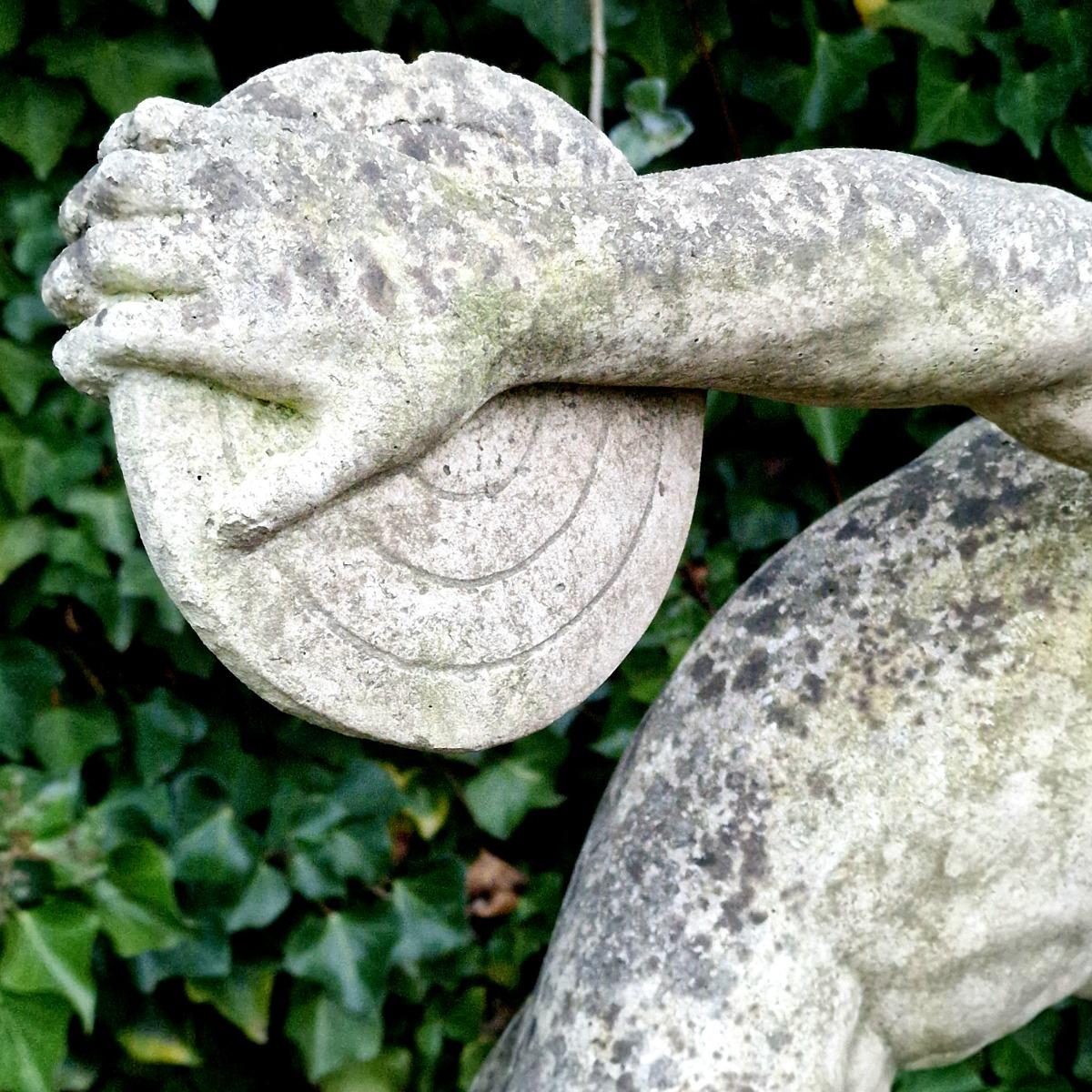 Discobolus statue