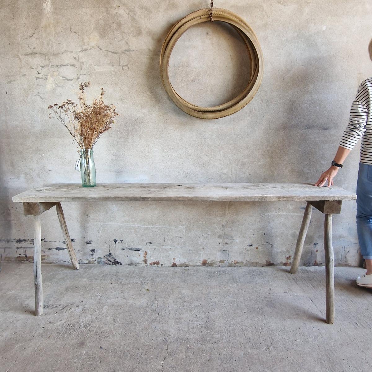 Laundry console table