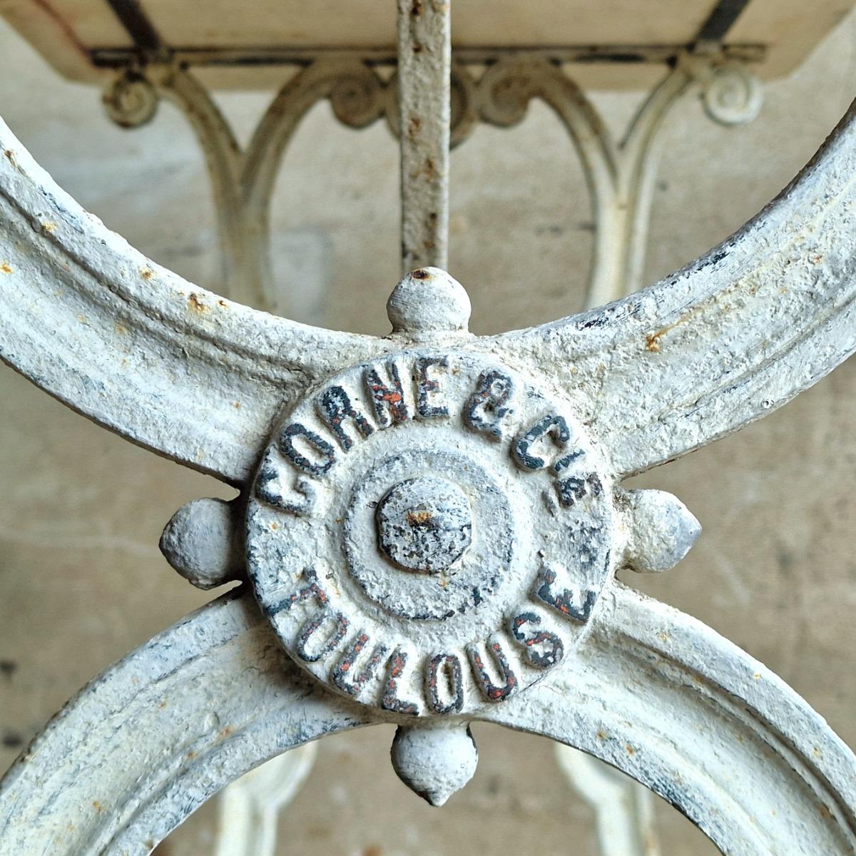 Marble top table