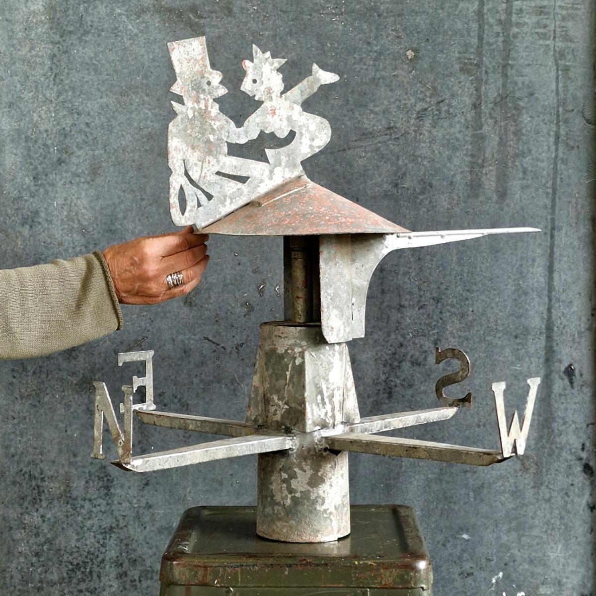 Metal weathervane