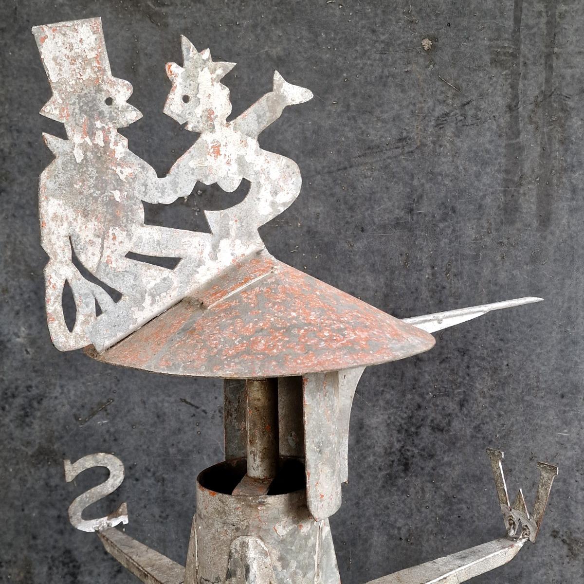 Metal weathervane