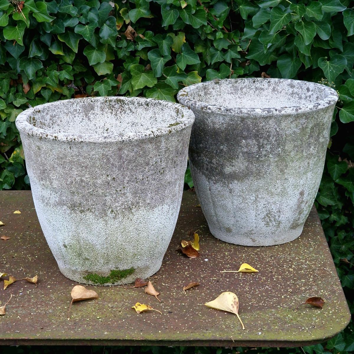 Pair of large planters