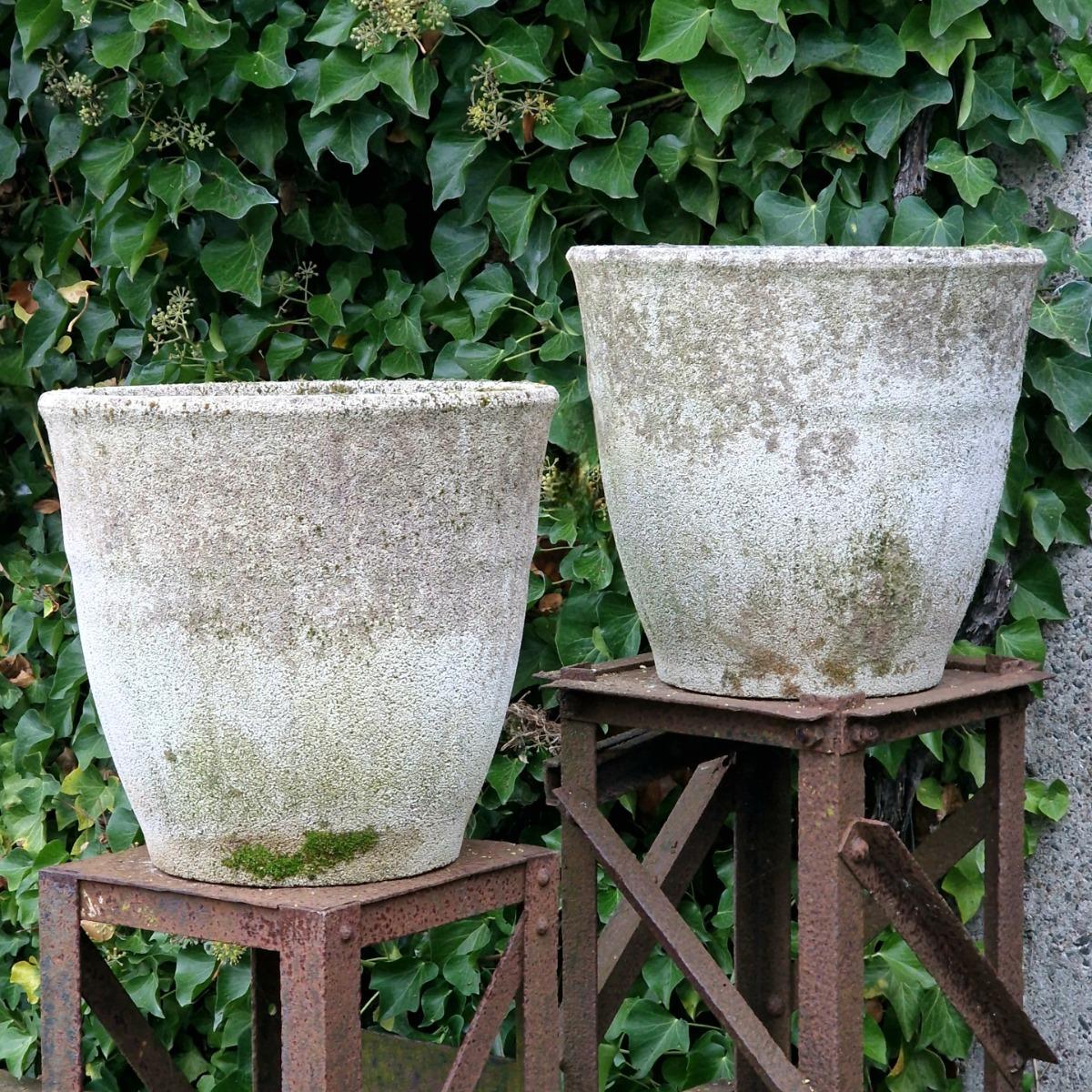 Pair of large planters