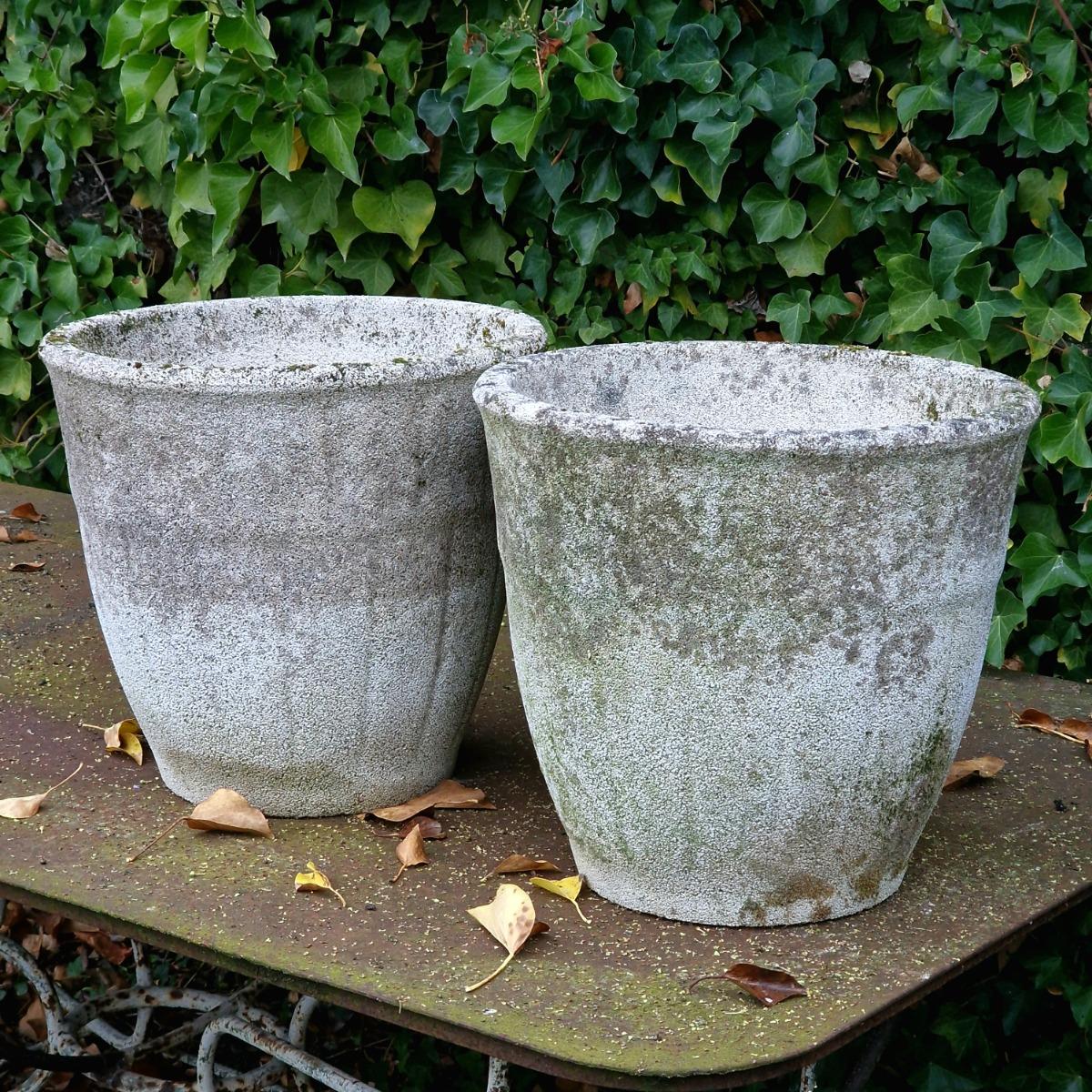 Pair of large planters