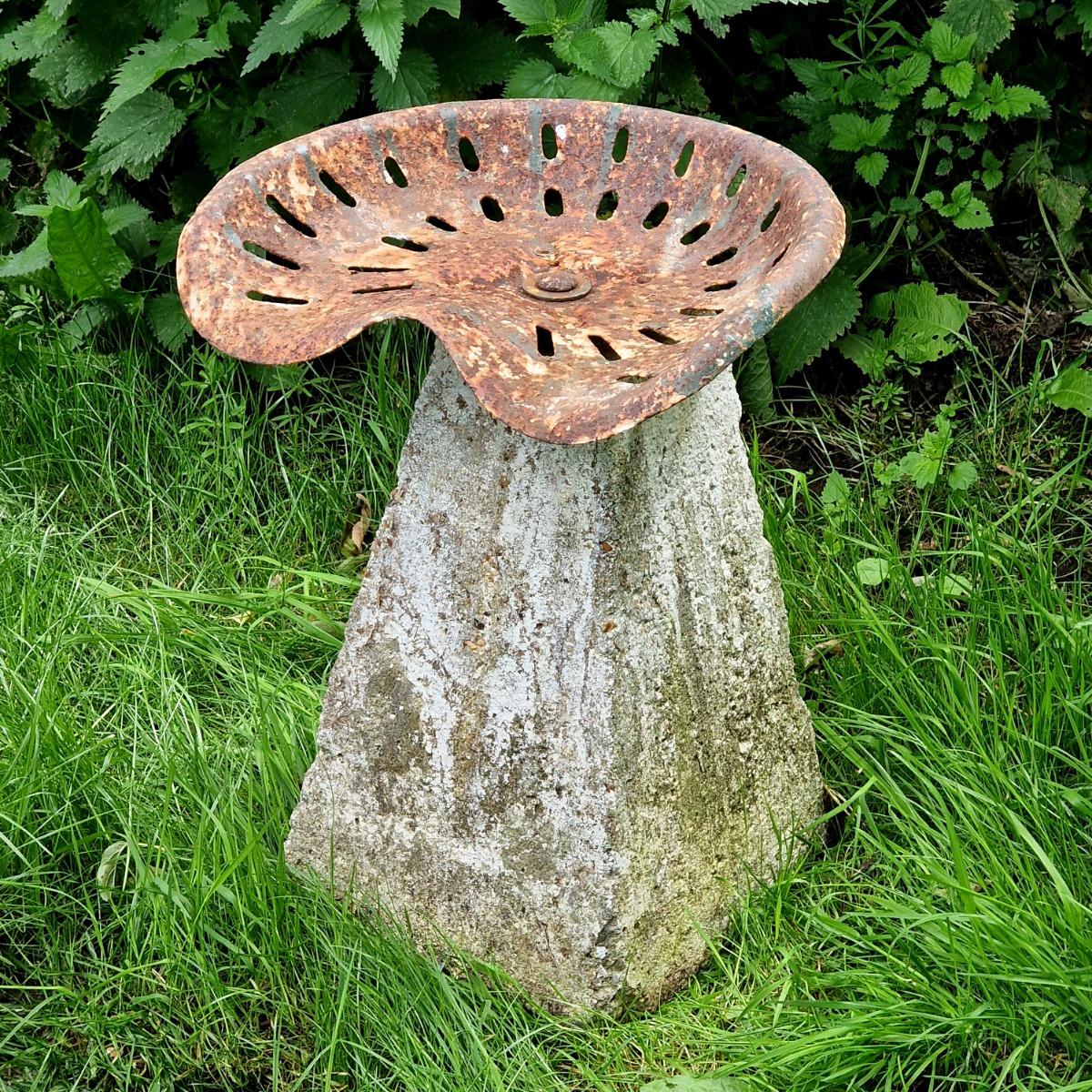 Set of 5 primitive stools